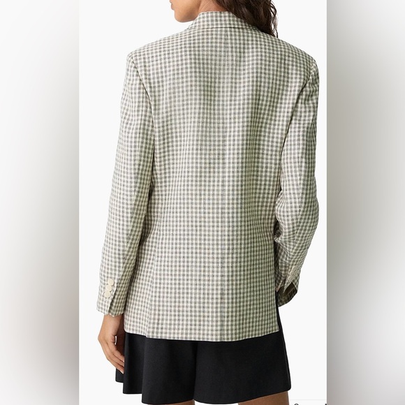 Theory Ivory Linen Blazer - Picture 3 of 10